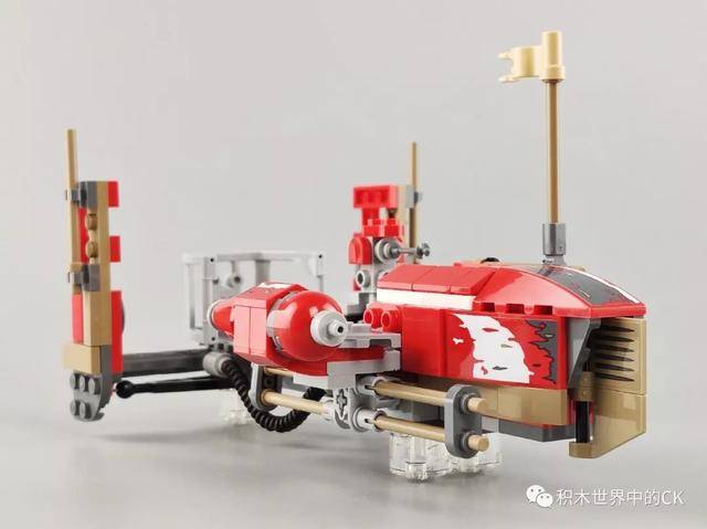 乐高lego 75250 pasaana speeder chase 电影星球大战 天行者崛起