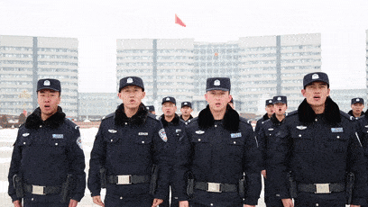 中国加油! 来源:平安康巴什