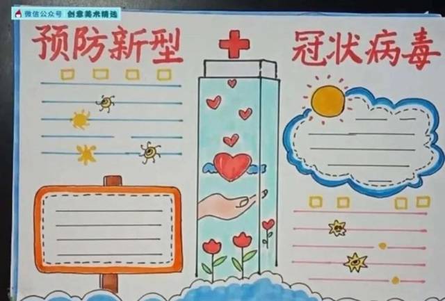 2020小学生防疫手抄报素材大全!建议收藏