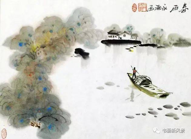 国画:忆江南