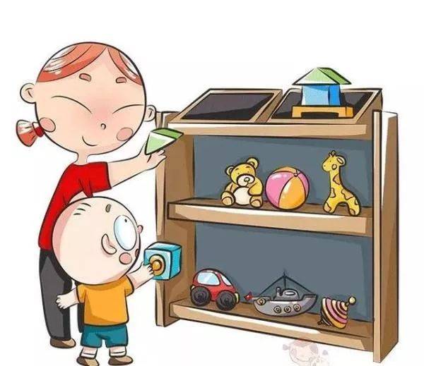 整理时间到,与幼儿一起整理家务和玩具,比比看,谁整理的最整齐~记得