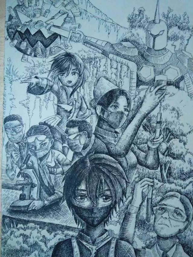 不只是医护工     社会各界,各行各业也纷纷伸出援手