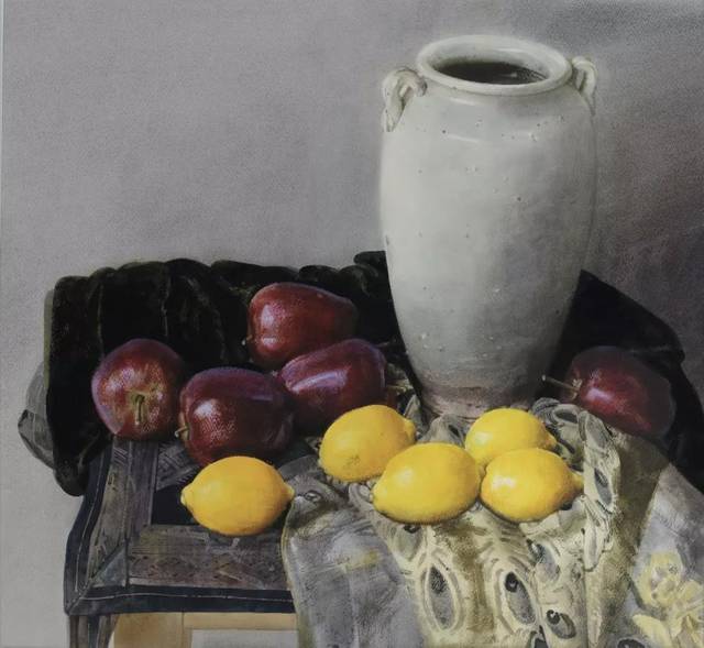 《静物 三》/刘寿祥/纸本水彩/72×84cm/2018年