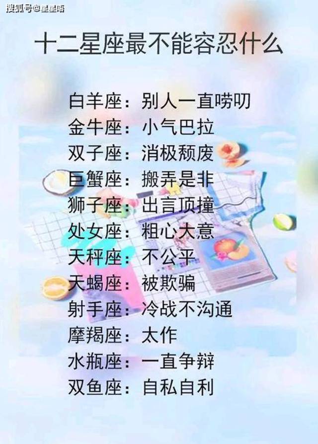 星座12星座谁很聪明12星座被欺骗感情之后的反应