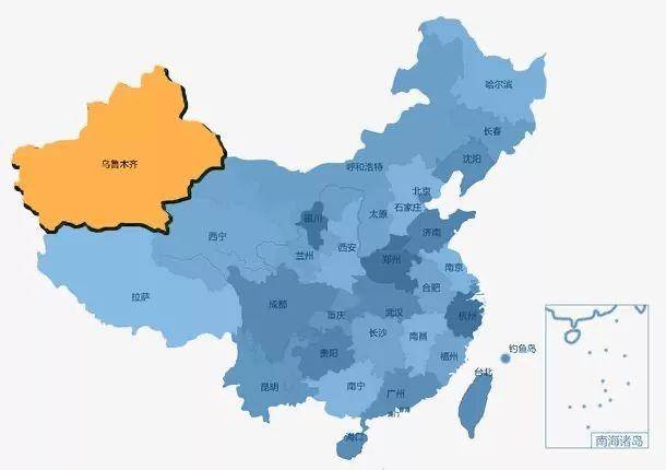 位于中国西北边陲的新疆维吾尔自治区,是中国陆地面积最大的省级行政