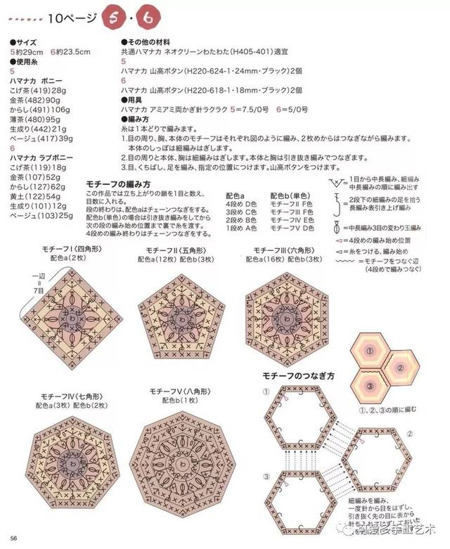 图示中的数字代表多边形的花瓣数,如5代表五边形,6代表六边形.