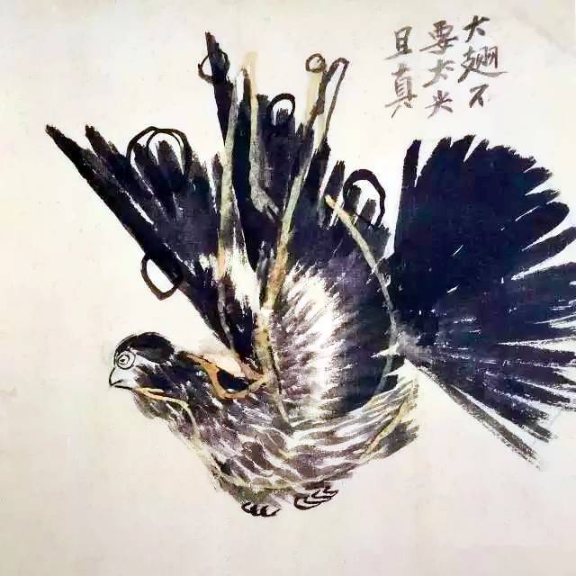 网友质疑齐白石画"鸟"的水平,是因为北京画院这幅"镇院鸟画"是一张画