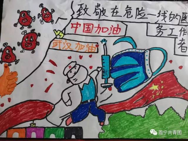 抗击疫情,从我做起 | 周宁少先队员的疫情防控手抄报来啦