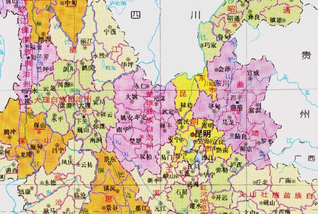 四川与云南的区划调整,四川省7个县,为何划入了云南省?