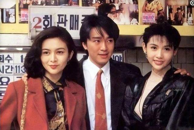 港星颜值巅峰期合影,王祖贤力压张曼玉,李嘉欣成"合影