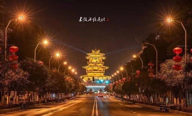 29张高清大图,记录夜幕下的夹江!