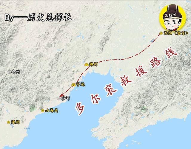 原创地图上的战争:山海关大战!李自成10万大军败亡,清军入主中原