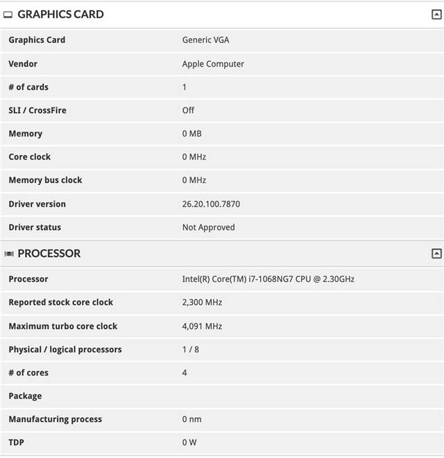 苹果2020款macbook air/pro配置爆料汇总,全部升级10nm酷睿