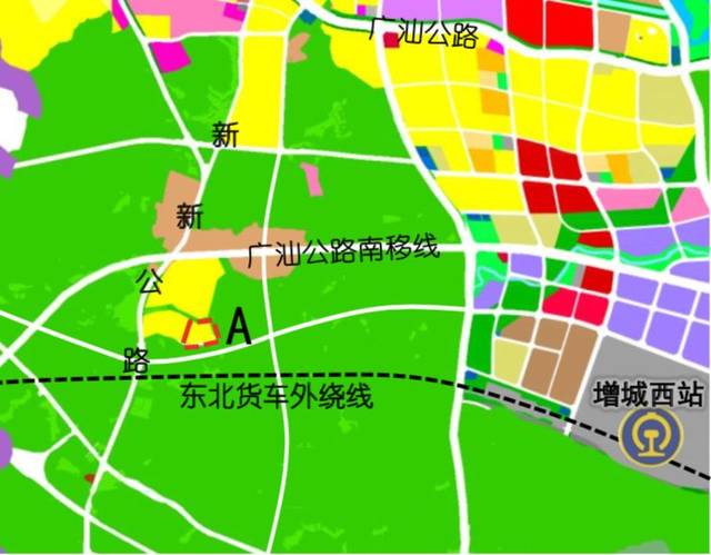 值得注意的是,中新镇地块红线图还透露了周边地铁规划信息.