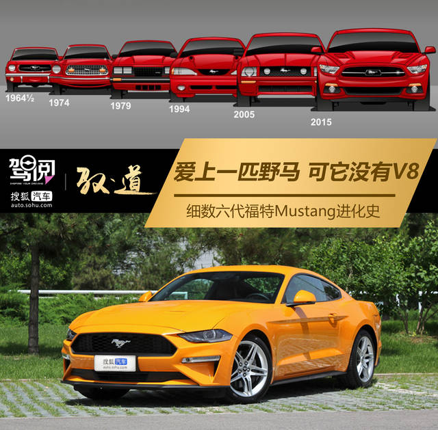 爱上一匹野马,可它没有v8 细数六代福特mustang进化史