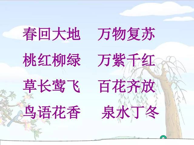 部编版二年级语文(下)课文2《找春天》精讲