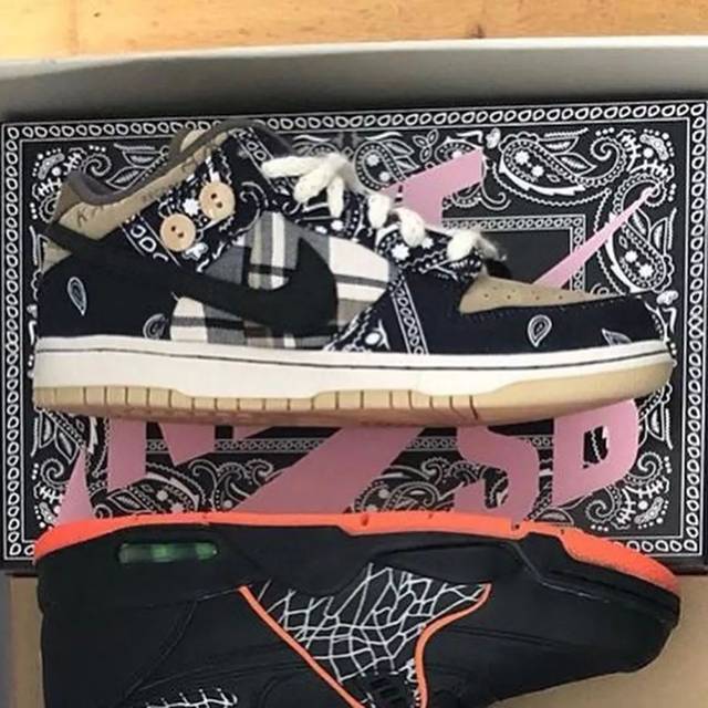 腰果花鞋盒!ts x nike sb dunk low 特殊版本或将超限量登场!