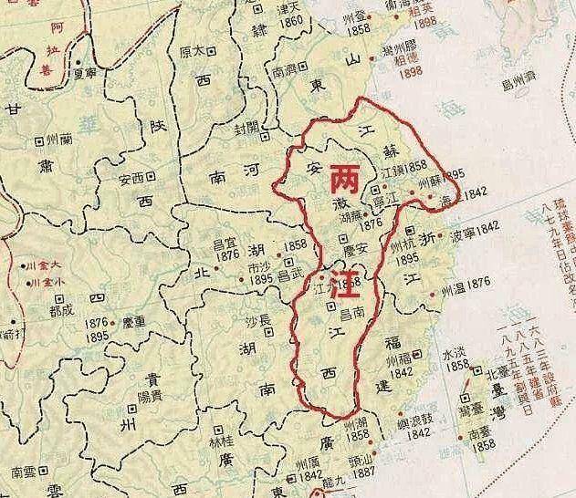 曾经的江南省为何被清朝拆分成江苏安徽