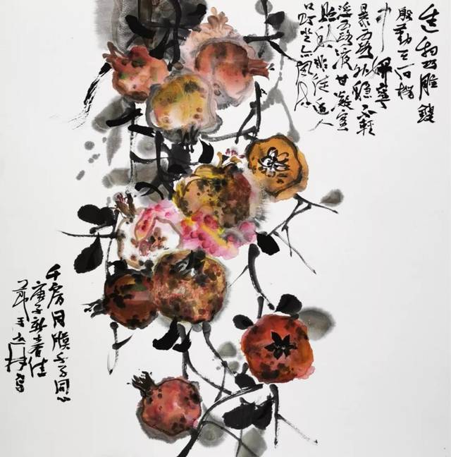 "画坛行者"于世林:春暖花开系列水墨作品微展|笔墨-战