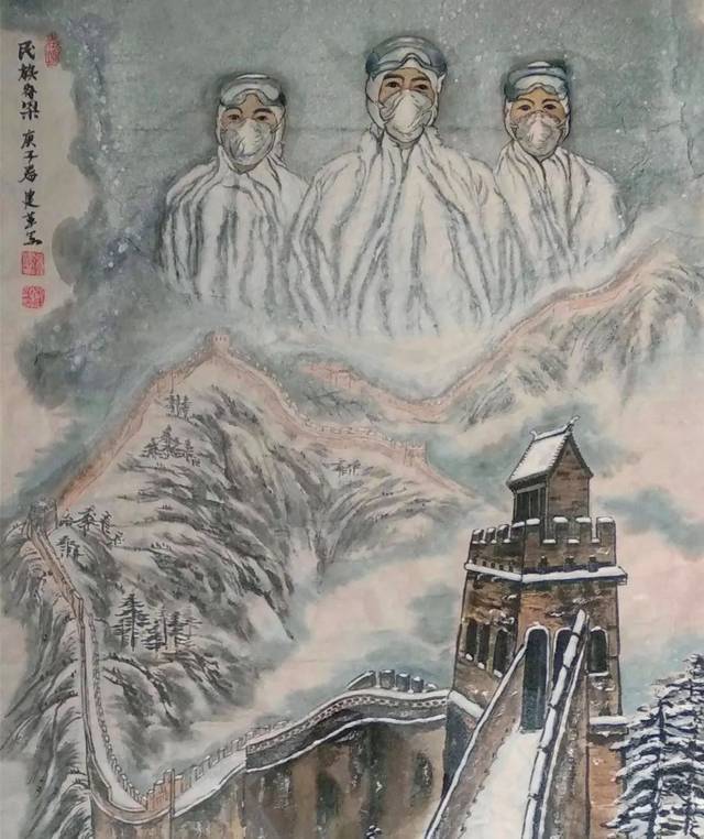 【抗疫作品】师生书画作品展