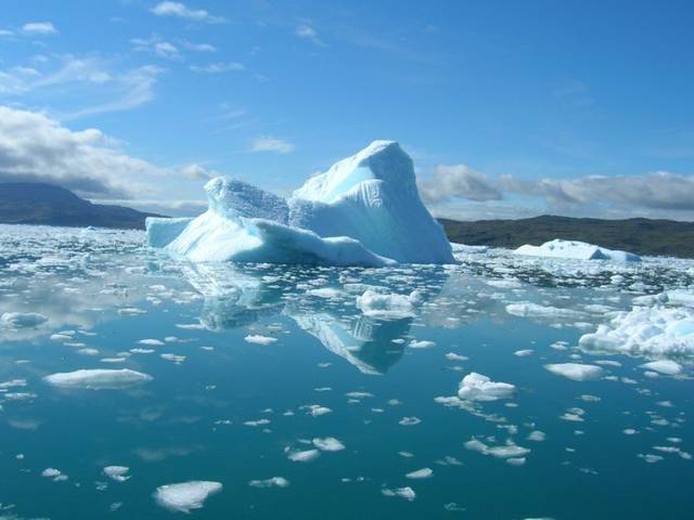 有科学家认为 全球变暖已经导致南极冰川大量融化 大量冰川融化会带来