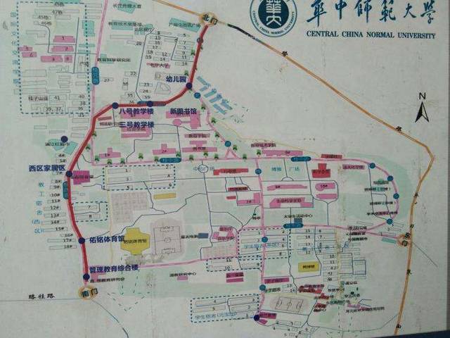 北京科技大学的卫星地图
