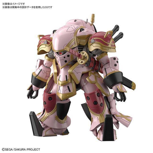 模玩资讯:万代 hg 1/24《新樱花大战》多款机体发布