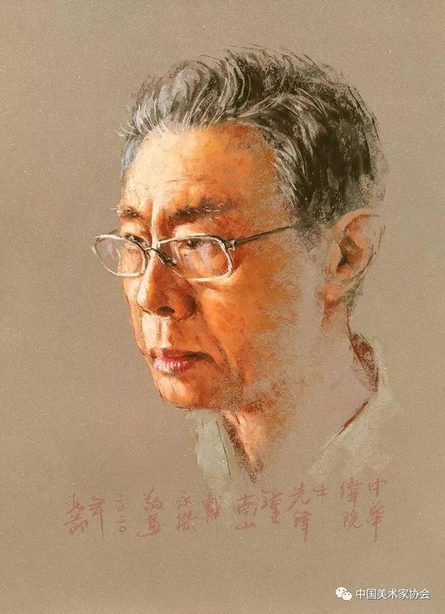 《中华伟院士,先锋钟南山》戴永杰 色彩画