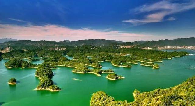 千岛湖,1078座天然氧吧构成山清水秀的人间仙境