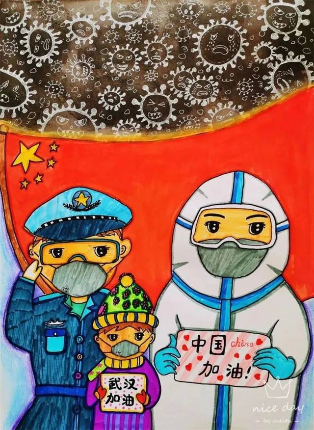 《你我心中的英雄》主题绘画创作——星源小学创意美术课