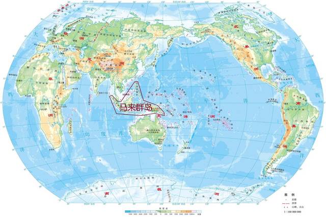 位于亚洲东南部的世界上最大群岛马来群岛分属于哪些国家