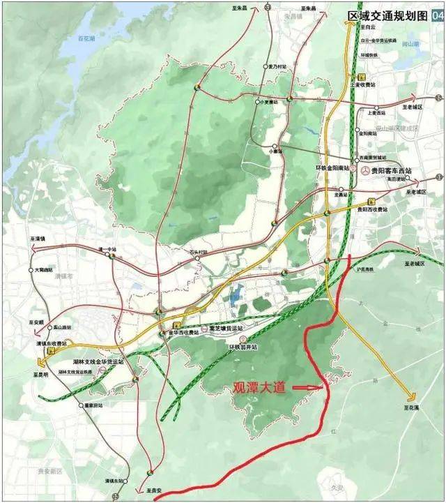 观潭大道开工!贵阳贵安新快速通道,经过这些地方