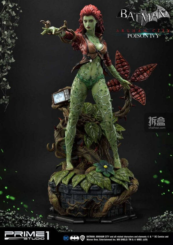 prime 1 studio《蝙蝠侠:阿卡姆之城》毒藤女poison ivy 1:3雕像