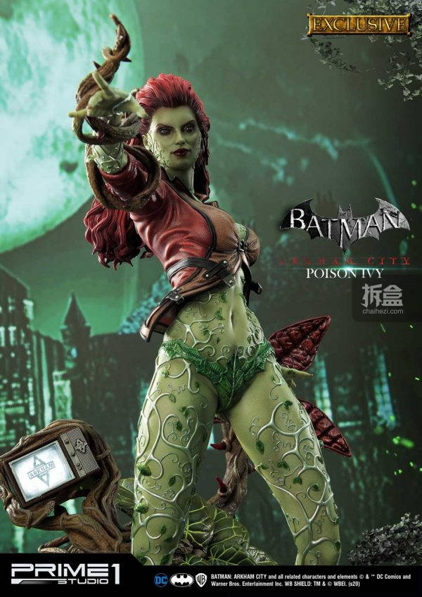 prime1studio蝙蝠侠阿卡姆之城毒藤女poisonivy13雕像