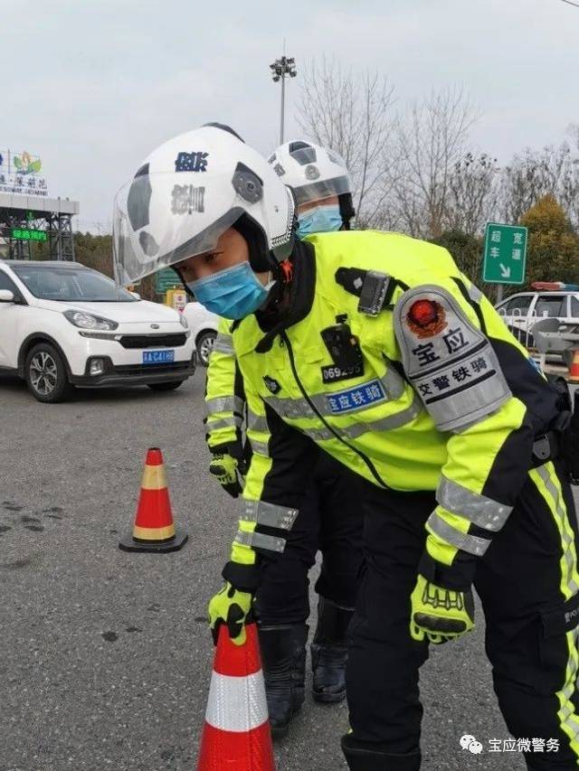 宝应交警铁骑队:疫情阻击,他们最先进入"战场"