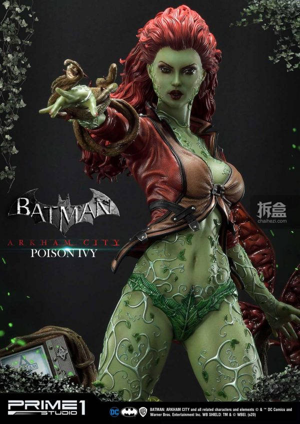 prime 1 studio《蝙蝠侠:阿卡姆之城》毒藤女poison ivy 1:3雕像