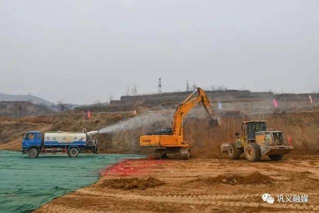 g310巩义境(焦桐高速至回郭镇段) 改建工程项目正式复工