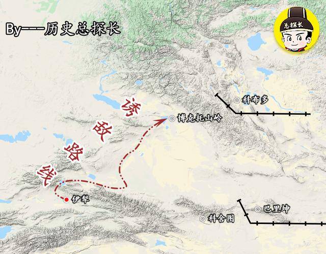 地图上的战争:清朝西北再燃战火,噶尔丹策零引兵反叛,大败而归