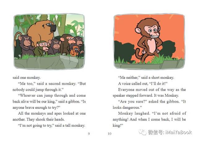 西游记英文版(1)石猴出世 the monkey 读本译文,生词