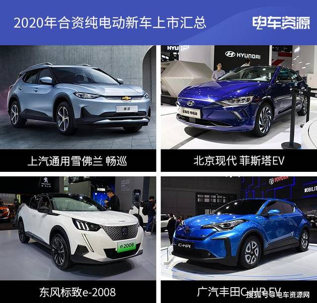 合资全面发力 2020年这些合资纯电动新车要来了