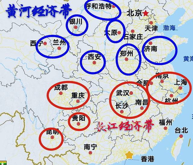 黄河经济带6个国家级城市群,3个进入全国前十,这个发展潜力最大