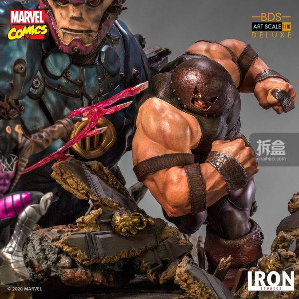 iron studios 漫威漫画《x战警大战哨兵2》豪华版大套装1:10雕像