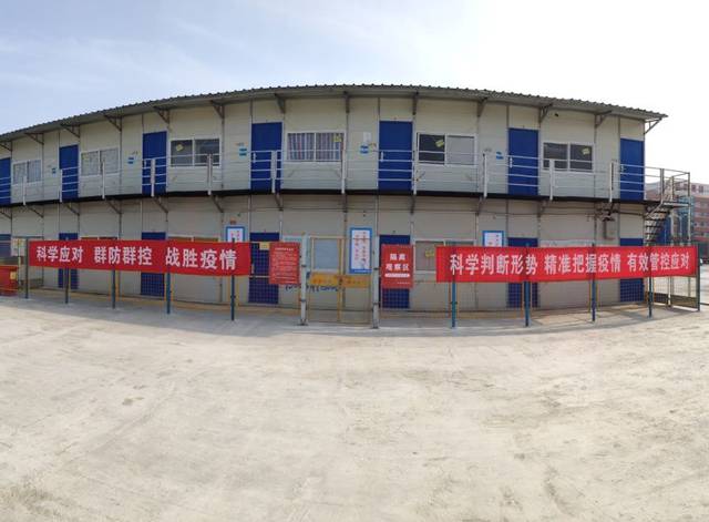 来看江阴2个建筑工地!防疫成为复工生产重点!排队进场也具"北欧风"