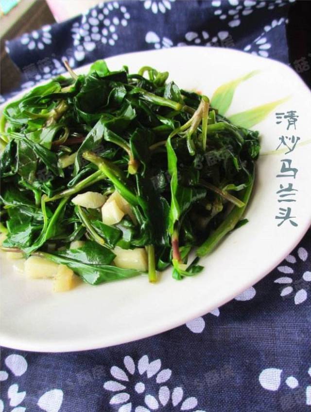 清炒马兰头