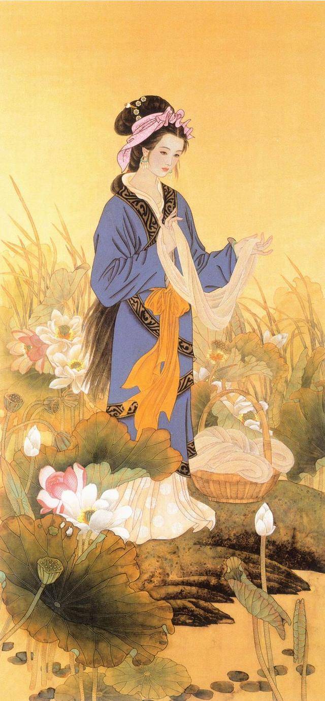 在所有穿着中,古代中国女性夏天穿得最多的还是裙子.
