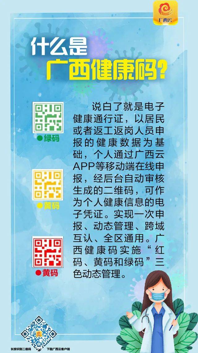 所有人丨广西健康码正式上线!快来申领你的专属健康码