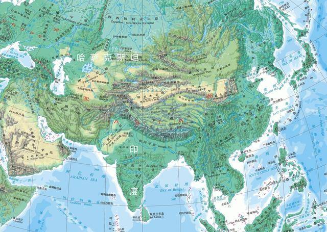 原创印度和哈萨克斯坦国土相差不大,为什么人口数量却相差70多倍?