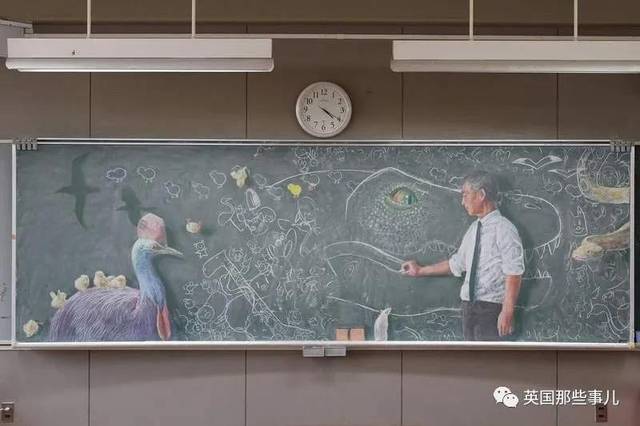 疫情笼罩下日本迎来毕业季,老师们的黑板画依然中二又