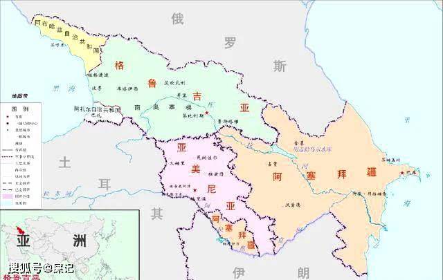 美国的乔治亚州,英文名与格鲁吉亚有区别吗?
