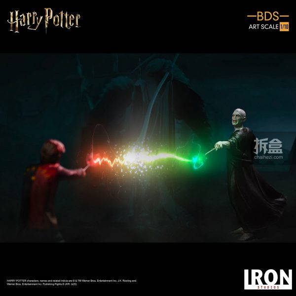 iron studios《哈利波特》哈利波特/伏地魔 1:10雕像